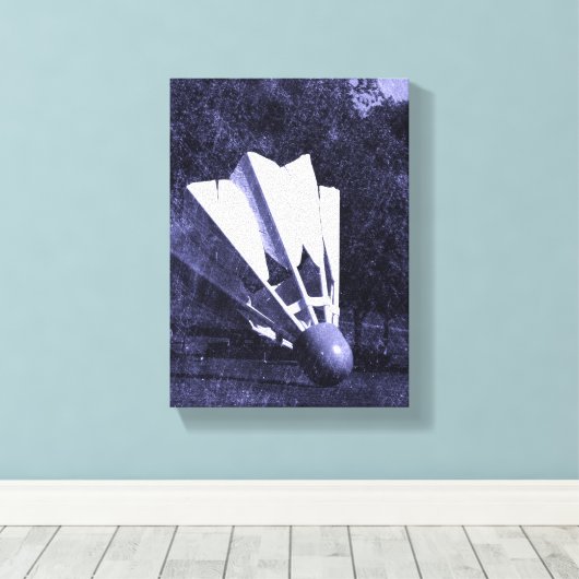 Shuttlecock-Blues Leinwanddruck (Insitu (Holzboden))