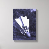 Shuttlecock-Blues Leinwanddruck (Vorderseite)