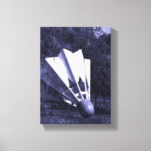 Shuttlecock-Blues Leinwanddruck (Vorderseite)