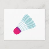 Shuttlecock Postkarte (Vorderseite)