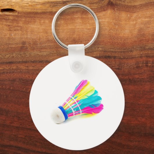 Shuttlecock Schlüsselanhänger (Vorderseite)