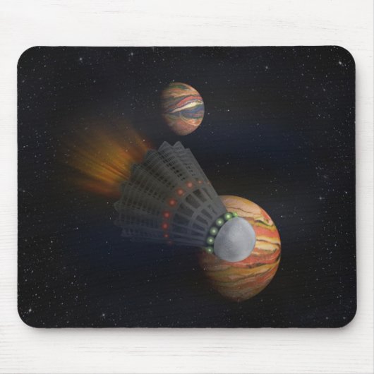 Shuttlecock Space Shuttle Mousepad (Vorne)