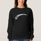 Shuttlecock Sport Badminton Racket Sweatshirt (Vorderseite)