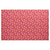 Shuttlecocks mit Federballschlägern - rot Stoff (Fat Quarter (45,7 x 55,9 cm))