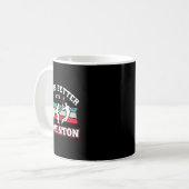 Shuttles Badminton Kaffeetasse (Vorderseite Links)