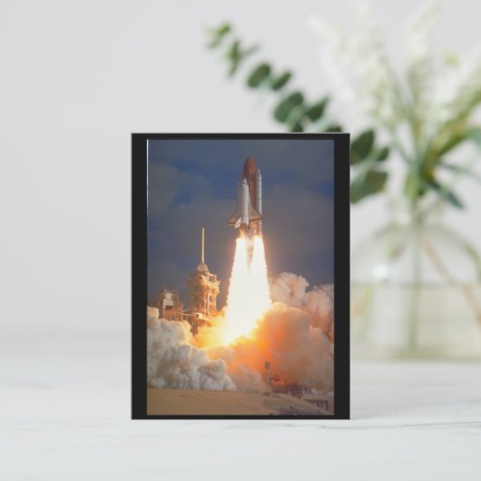 Shuttleservice_Space Postkarte (Stehend Vorderseite)