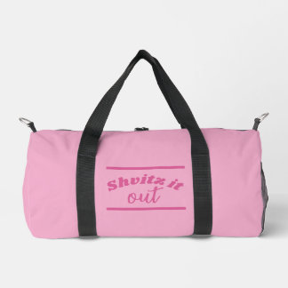 Shvitz Pink Turnbeutel Duffle Bag