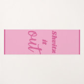 Shvitz Pink Yoga Matte (Vorderseite (Horizontal))