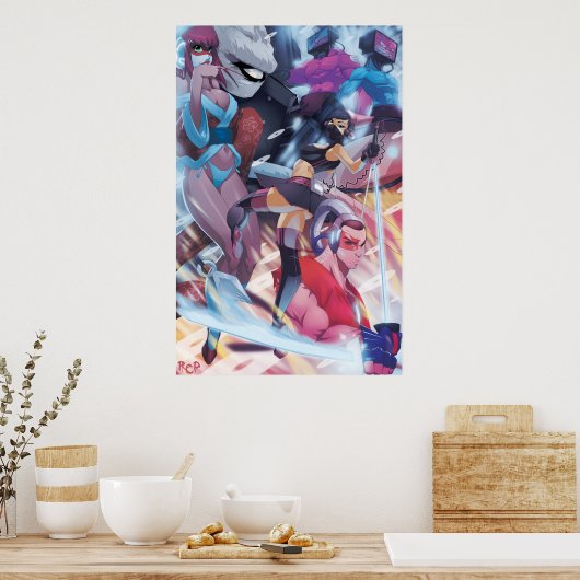 SHWANN Universe Poster (Küche)