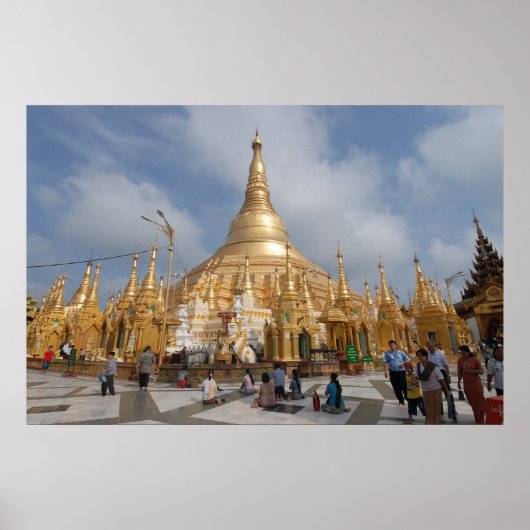 Shwe Dagon Pagoda Poster (Vorne)