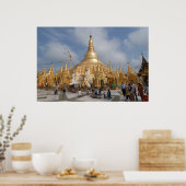 Shwe Dagon Pagoda Poster (Küche)