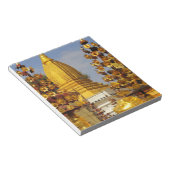 Shwe Zigon Pagoda Komplex in Bagan (Pagan), Notizblock (angewinkelt)