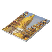 Shwe Zigon Pagoda Komplex in Bagan (Pagan), Notizblock (Rotiert)