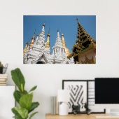 Shwedagon Pagoda Exterior Poster (Heimbüro)