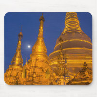 Shwedagon Pagoda in der Nacht, Myanmar