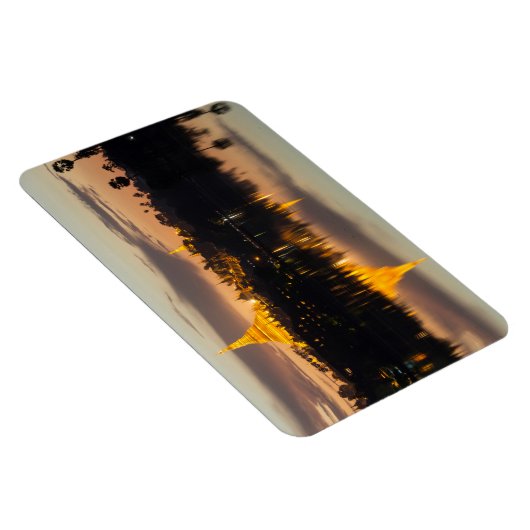 Shwedagon Pagoda, Myanmar, Rangun (Yangon) Magnet (Rechte Seite)