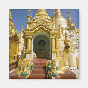 Shwedagon Pagoda (Paya), große Tempelanlage, dass Magnet