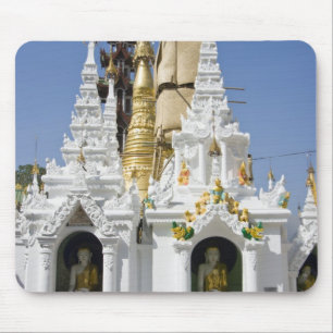 Shwedagon Pagoda (Paya), großer Tempelplatz, der 2 Mousepad
