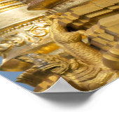 Shwedagon Pagoda Spires Poster (Ecke)
