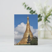 Shwedagon Pagoda, Yangon, Myanmar Postkarte (Stehend Vorderseite)