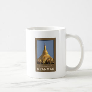Shwedagon Pagode Rangun Myanmar Kaffeetasse