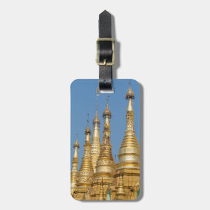 Shwedagon-Pagoden-Spitzen Gepäckanhänger