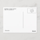 Shwedagon Postkarte (Rückseite)