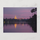 Shwedagon Postkarte (Vorderseite)