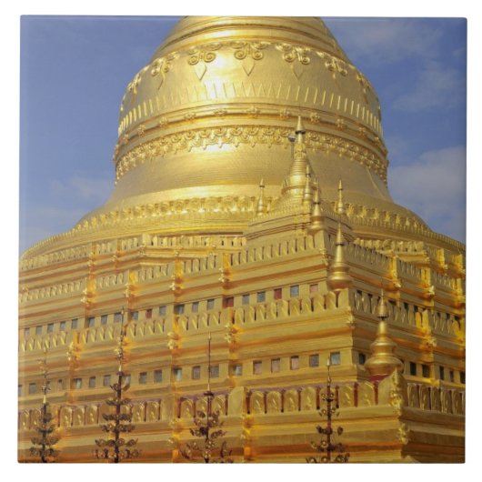 Shwezigon Pagoda in Bagan, Bagan (Pagan), 2 Fliese (Vorderseite)