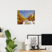 Shwezigon-Pagode Komplex in Bagan (Pagan), Poster (Heimbüro)