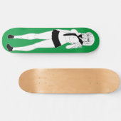 Shy Anime School Girl Skateboard Deck (Horizontal)