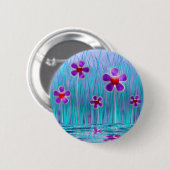 Shy Daisies Button (Vorne & Hinten)