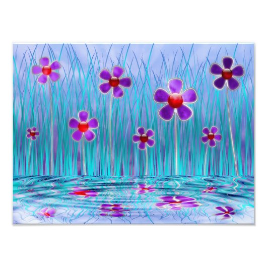 Shy Daisies Foto Print (Vorne)