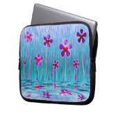 Shy Daisies Laptop Sleeve (Vorderseite Links)