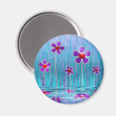 Shy Daisies Magnet (Vorderseite/Rückseite)