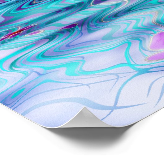 Shy Daisies Print Poster (Ecke)