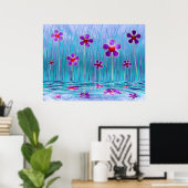Shy Daisies Print Poster (Heimbüro)