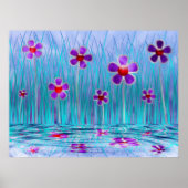 Shy Daisies Print Poster (Vorne)