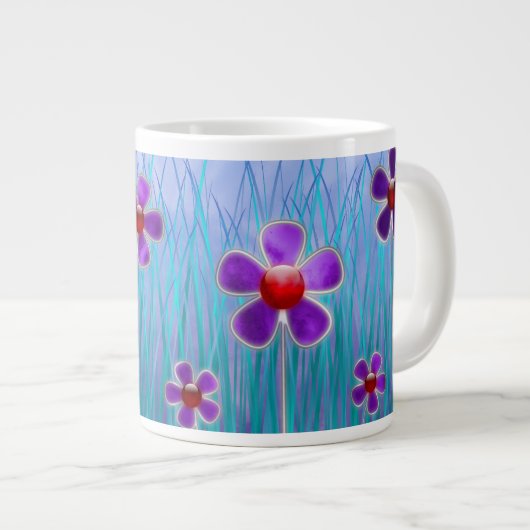 Shy Daisies Specialty Tasse (Vorderseite Rechts)