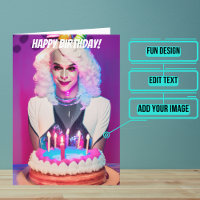 Shy Drag Queen Funny Birthday