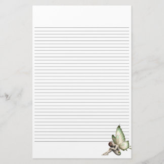 Shy Fairy Lined Stationery Briefpapier