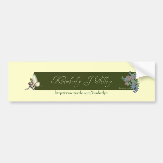 Shy Fairy Store Autoaufkleber (Vorne)