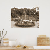 Shy Girl in den Rose Poster (Küche)