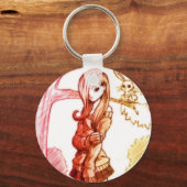 Shy Girl Schlüsselanhänger (Vorderseite)