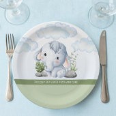 Shy Guy Birthday Paper Plate Pappteller