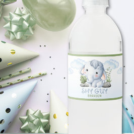 Shy Guy Water Bottle Labels Wasserflaschenetikett