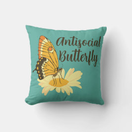 Shy Introvertierte ästhetische antisoziale Schmett Kissen