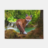 "Shy Little Vixen" Fußmatte (Vorderseite)