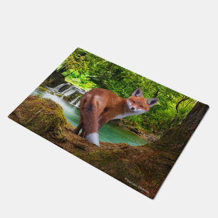 "Shy Little Vixen" Fußmatte