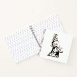 Shy Mr. Leaf Notizblock